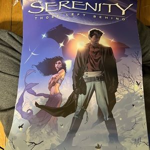 SERENITY The poster firefly fire fly. Retro new 2000
